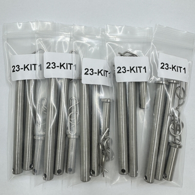 Jacobs Ladder Pin Kit con acabado natural Grado GR5 Tamaño 3/8*1.3 y 3/8 x 3.71 1/2 x 1.3 en Titanio Gr5 Beneficio