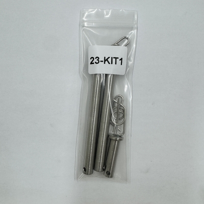 Jacobs Ladder Pin Kit con acabado natural Grado GR5 Tamaño 3/8*1.3 y 3/8 x 3.71 1/2 x 1.3 en Titanio Gr5 Beneficio
