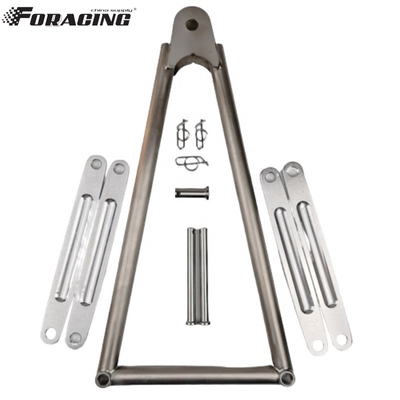 Accesorios para automóviles universales personalizados 13 5/8 &quot;Sprint Car Titanio Jacobs Escaleras 3 agujeros Cintas y kit de pines para ajuste universal