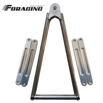 Accesorios para automóviles universales personalizados 13 5/8 &quot;Sprint Car Titanio Jacobs Escaleras 3 agujeros Cintas y kit de pines para ajuste universal