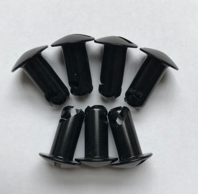 OE NO. Customizado de aluminio Cuarta vuelta Dzus Dúpulo botones de cabeza Negro 5/16 &quot;x.550&quot; para el aumento del rendimiento universal