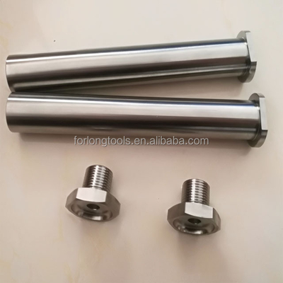 Finalización natural 5/8&quot;-18 Pin de Titanio para el rey enano para Sprint Spindle Nut estándar DIN Hecho de aleación de titanio 6AL-4V