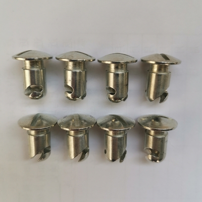 Modelo de cabeza universal con ranura 3/8&quot; *.500&quot; Cuarta vuelta Dzus Rod Fijación para Sprint Car de otro tamaño 5/16&quot;*.500