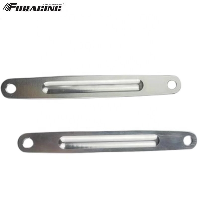 Cinturón de escalera de aluminio natural de 7 pulgadas con diseño personalizable y ajuste universal
