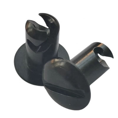 Universal 7/16 &quot;Aluminio Dzus Stud Dome Head.500 Negro Cuarto Girar Fijaciones La mejor opción para la personalización de automóviles Sprint