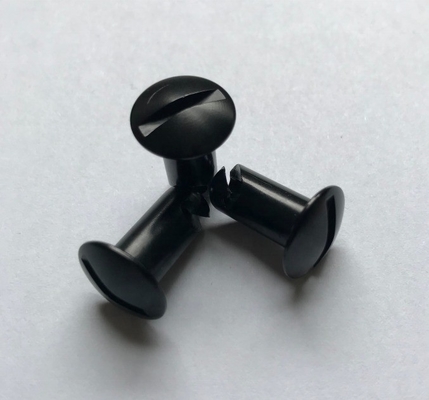 Universal 7/16 &quot;Aluminio Dzus Stud Dome Head.500 Negro Cuarto Girar Fijaciones La mejor opción para la personalización de automóviles Sprint