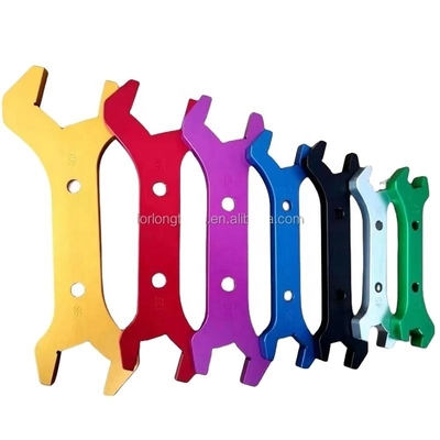 7PCS llave de extremo de manguera de doble extremo para instalación de tuberías automáticas universales An3-An16 de aluminio