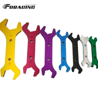 7PCS llave de extremo de manguera de doble extremo para instalación de tuberías automáticas universales An3-An16 de aluminio