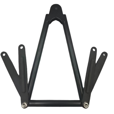No 13-3/8&quot; Chromoly Jacobs Kit de escalera 1 agujero Negro con correa de escalera y pin Universal