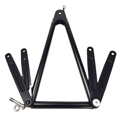 No 13-3/8&quot; Chromoly Jacobs Kit de escalera 1 agujero Negro con correa de escalera y pin Universal