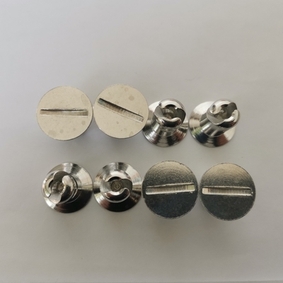 Accesorio universal para automóviles 7/16*.550 Adherente de aluminio 1/4 Cuarto de giro del botón del panel de sujeción contra el hundimiento de ranura Tamaño de ranura de 2.6 mm Personalizable y versátil