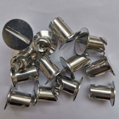 Accesorio universal para automóviles 7/16*.550 Adherente de aluminio 1/4 Cuarto de giro del botón del panel de sujeción contra el hundimiento de ranura Tamaño de ranura de 2.6 mm Personalizable y versátil