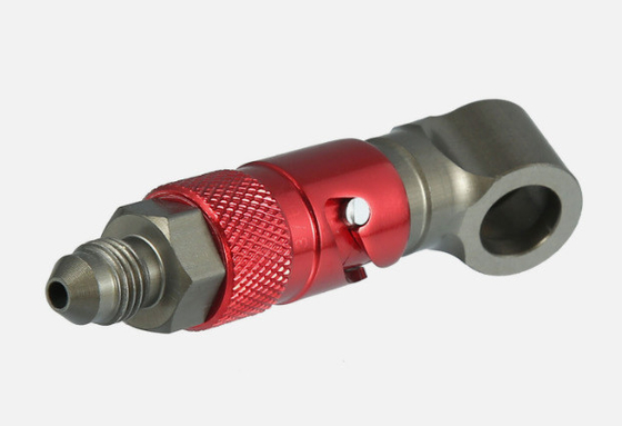 Línea de desconexión rápida del freno de aluminio AN3 Línea de freno -3 Acceso de fluido Caliper de liberación rápida Desmontaje de la cubierta
