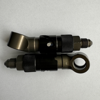 Línea de desconexión rápida del freno de aluminio AN3 Línea de freno -3 Acceso de fluido Caliper de liberación rápida Desmontaje de la cubierta