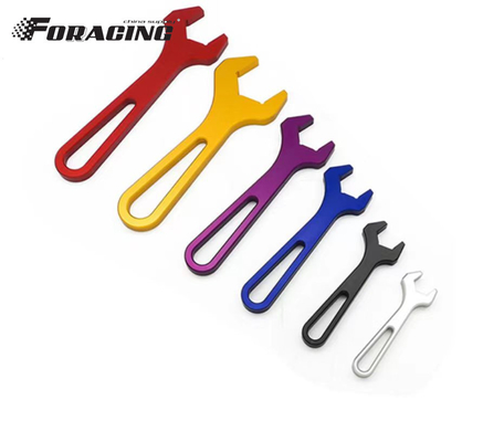 Universal AN Spanner Aluminio Billet Racing Tool Sets 6 pcs Uno Kit AN4-AN16 llaves de Sprint para carreras y ajuste