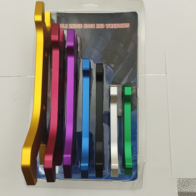 6 piezas AN Spanner Aluminio Billet Racing Tool Sets para el ajuste universal del coche An4-An16 Sprint llaves de coche a un precio asequible