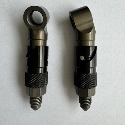 Freno universal de aluminio AN3 línea de desconexión rápida -3 línea de freno ajuste de fluido calibre de liberación rápida Desmontaje de la tapa de eliminación