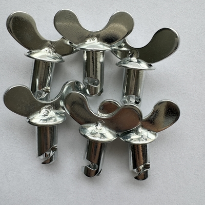 Universal Dzus Dome Botones de cabeza de mariposa 5/16 &quot;x.500&quot; Acero Sprint Car Racing Reemplazar / reparar Rendimiento Parte esencial