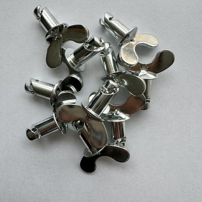 Universal Dzus Dome Botones de cabeza de mariposa 5/16 &quot;x.500&quot; Acero Sprint Car Racing Reemplazar / reparar Rendimiento Parte esencial