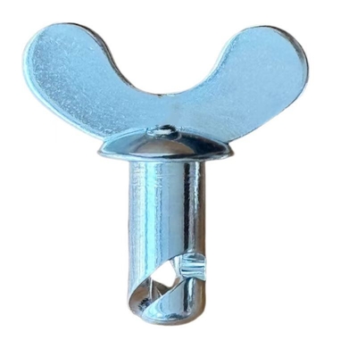 Botones de cabeza de mariposa universales Dzus Dome para Sprint Car Acero 5/16 &quot;x.500&quot; Plata Reemplazar / Reparar Universal Fitment OEM