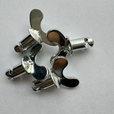 Acero Dzus Dome Botones de cabeza de mariposa Plata 5/16 &quot;x.500&quot; para el agarre del coche de Sprint y el rendimiento