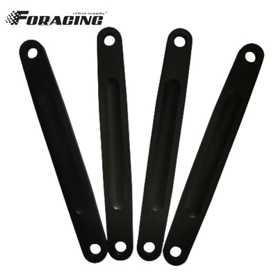 Accesorios universales para automóviles de 7 pulgadas de cinturón de escalera de Jacobs negro para automóviles de Sprint y diseño de automóviles de carreras de escalera de aluminio mejorado