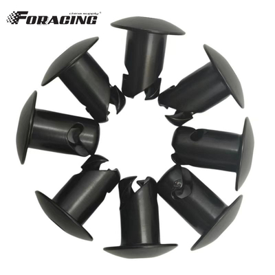 Universal OE NO. 7/16 &quot;Aluminio Dzus Botón Cúpula Allen Cabeza Cuarto Girar Fijaciones 0,500&quot; Negro Rendimiento Superior