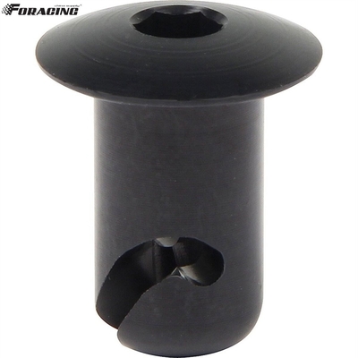 Año Universal Universal 7/16&quot; de Aluminio Dzus Botón Cúpula Allen Cuartel General Torno Fijaciones 0,50&quot; Negro Universal para el Año