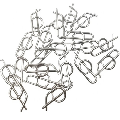 304SS Jacobs Escalera Pin Rue Clip Acero inoxidable 3/8&quot; Sprint Car Rápido de liberación Clip de pin Clevis para el ajuste universal del coche