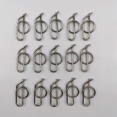 304SS Jacobs Escalera Pin Rue Clip Acero inoxidable 3/8&quot; Sprint Car Rápido de liberación Clip de pin Clevis para el ajuste universal del coche