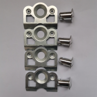 Brackets de montaje de fijación de acero industrial universal estándar de giro rápido Dzus placa trasera para una fácil instalación