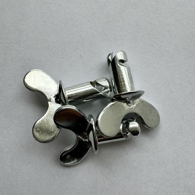 Reemplazo/Reparación Propósito de acero Sprint Car Dzus Botones de cabeza de mariposa con mango de ajuste universal en plata 5/16 "x.500" rendimiento