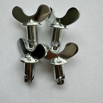 Reemplazo/Reparación Propósito de acero Sprint Car Dzus Botones de cabeza de mariposa con mango de ajuste universal en plata 5/16 "x.500" rendimiento