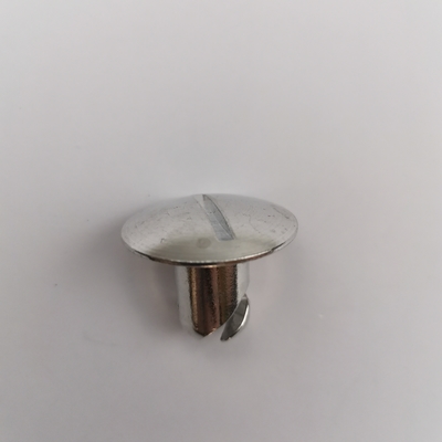 Compatibilidad universal 7/16 &quot;Sprint Car Plata Aluminio Cuarto Girar Dzus con 1&quot; Gran Cabeza Diseño de acabado de plata