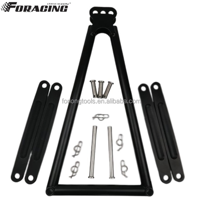 Universal Fitment 13-5/8&quot; Black Jacobs Ladder Kit 1 agujero y 3 agujeros Chromoly 4130 para el coche de carreras de Sprint robusto
