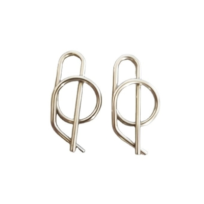 Clip de la calle de acero inoxidable de plata universal Zinc 1/2 &quot;Clevis Pin para escalera de Jacobs ajuste de automóvil estándar OE NO. Universal