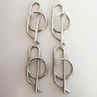 Clip de la calle de acero inoxidable de plata universal Zinc 1/2 &quot;Clevis Pin para escalera de Jacobs ajuste de automóvil estándar OE NO. Universal