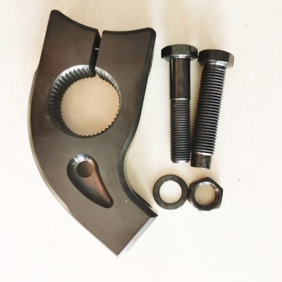 Año Universal Negro PVD Titanio Torsión Stop 1 3/4 &quot;Split 1-1/8&quot; Spline y 7/16 Ajustar perno 3/8&quot; Pin perno para coches de carreras