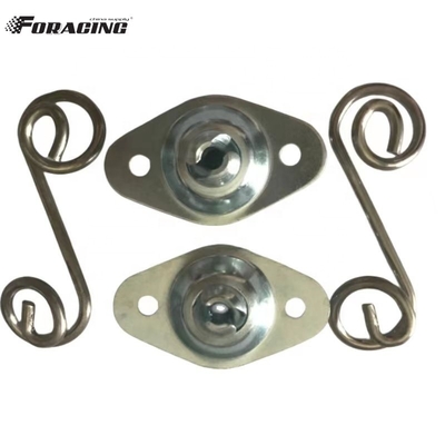 Acero inoxidable Fijaciones de giro rápido para el despliegue Dzus Primavera SS 1&quot; agarre.375 Plata