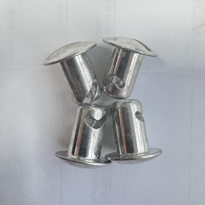 Desbloquee todo el potencial de tu Sprint Car con los sujetadores universales de aluminio de botón Dzus de plata de 7/16&quot; *.600