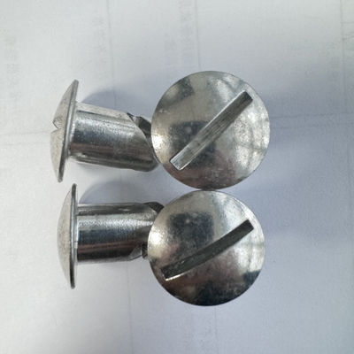 Desbloquee todo el potencial de tu Sprint Car con los sujetadores universales de aluminio de botón Dzus de plata de 7/16&quot; *.600