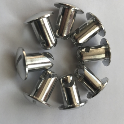 Desbloquee todo el potencial de tu Sprint Car con los sujetadores universales de aluminio de botón Dzus de plata de 7/16&quot; *.600