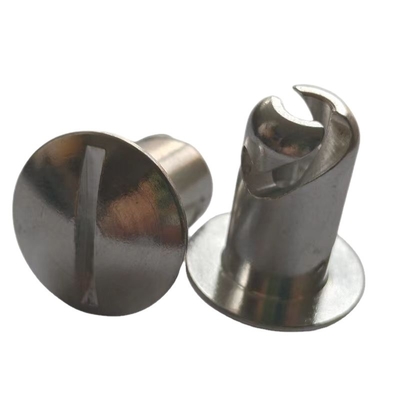 Aluminio de plata universal 5/16&quot;.500&quot; 1/4 Vuelta rápida Dzus Cabeza pequeña Sprint Car OE NO.