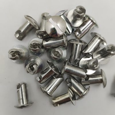 Aluminio de plata universal 5/16&quot;.500&quot; 1/4 Vuelta rápida Dzus Cabeza pequeña Sprint Car OE NO.