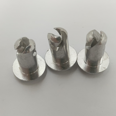 Aluminio de plata universal 5/16&quot;.500&quot; 1/4 Vuelta rápida Dzus Cabeza pequeña Sprint Car OE NO.