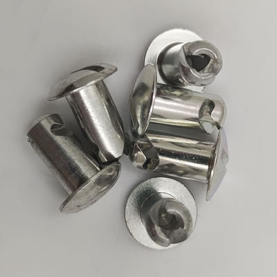 Aluminio de plata universal 5/16&quot;.500&quot; 1/4 Vuelta rápida Dzus Cabeza pequeña Sprint Car OE NO.