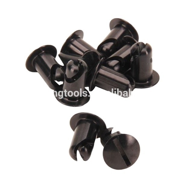 Universal de 0,500&quot; ALUM NEGRO. VUELTA RÁPIDA DZUS sujetadores de cabeza de cúpula botones / puntas para una fácil instalación en cualquier vehículo