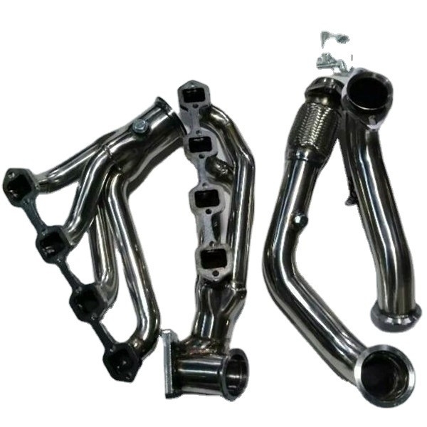 Tamaño OEM Motor universal de acero inoxidable MANIFOLD de escape MUSTANG 86-93 5.0L V8 302 T4 TURBO artículo caliente