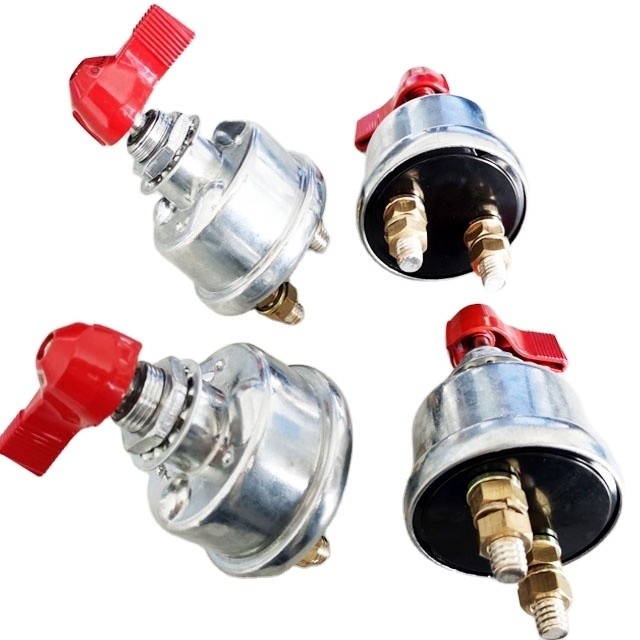 A / C CONVERSADOR 125A 12V Batería maestra de trabajo pesado Desconectar rápidamente la energía Apagar interruptor de eliminación para el montaje universal del automóvil Año universal