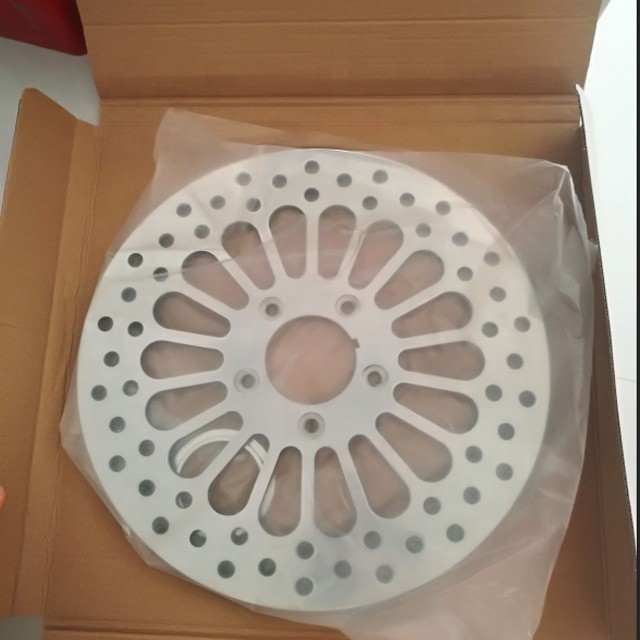 Rendimiento duradero rotor de freno delantero universal de acero inoxidable de 11,5 &quot;para disco de rotores de Harley